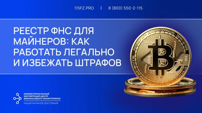 Реестр ФНС для майнеров: как работать легально и избежать штрафов